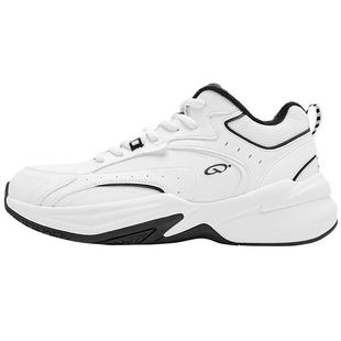 乔丹源生加绒保暖休闲鞋男棉鞋2025冬季新款高帮革面防水老爹鞋子