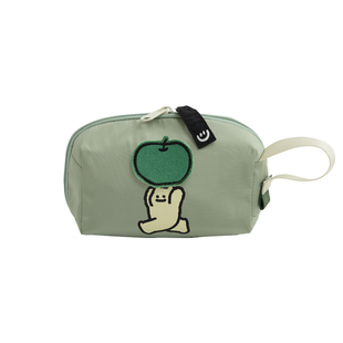 若素良品可爱便携式手拿包旅游出行日常杂物化妆品洗漱分区收纳包