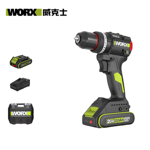【蜂鸣版】威克士20V智控冲击钻WU176T锂电池电钻家用小型充电钻