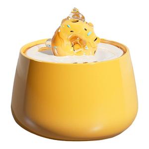 猫咪饮水机自动循环活水陶瓷宠物喂水器流动猫喝水器狗饮水器水碗