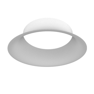 GRG石膏定制圆形天花造型异形石膏板装饰材料灯圈喇叭口吊顶弧形