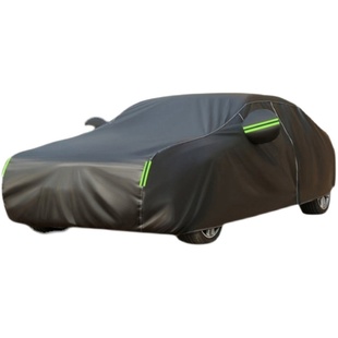 汽车衣车罩防专用雨棚车篷库蓬简易折叠车库移动遮阳车棚防晒加厚