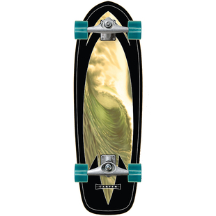 进口CARVER陆冲板刷街滑板成人儿童初学者专业陆地冲浪板C7弹簧桥