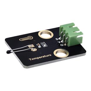 NTC热敏电阻传感器模块温度检测感应开关兼容科技电子积木开发板
