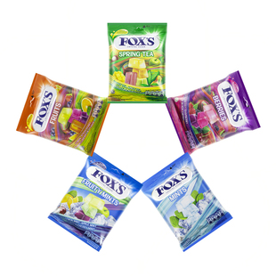 FOXS水晶糖网红四季茶校园网红款解馋硬糖果零食口气清新糖水果糖