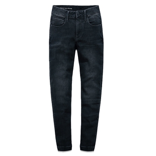 ABLE JEANS【铅笔裤】女士蓝色高腰显瘦紧身牛仔裤小脚裤铅笔裤