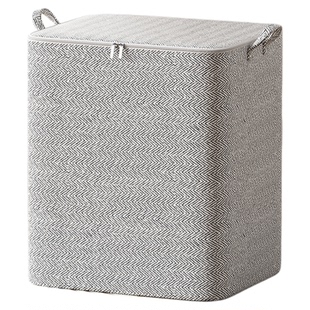 家用衣柜分层收纳箱放衣服衣物裤子整理盒可折叠布艺储物筐神器子