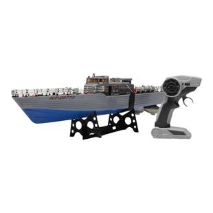 整船包邮恒泰仿真军舰2877B儿童遥控船模型军事鱼雷艇