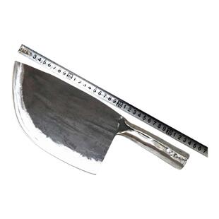 斩骨刀阳江手工锻打猪肉刀斩切刀菜刀汽车弹簧钢剁骨刀高硬度包邮