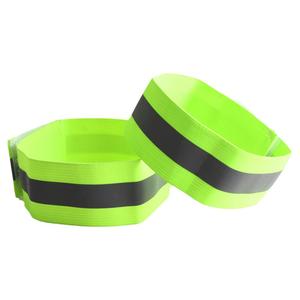 弹性反光手环腰环反光背心安全汽车施工夜用荧光马甲反光衣骑行
