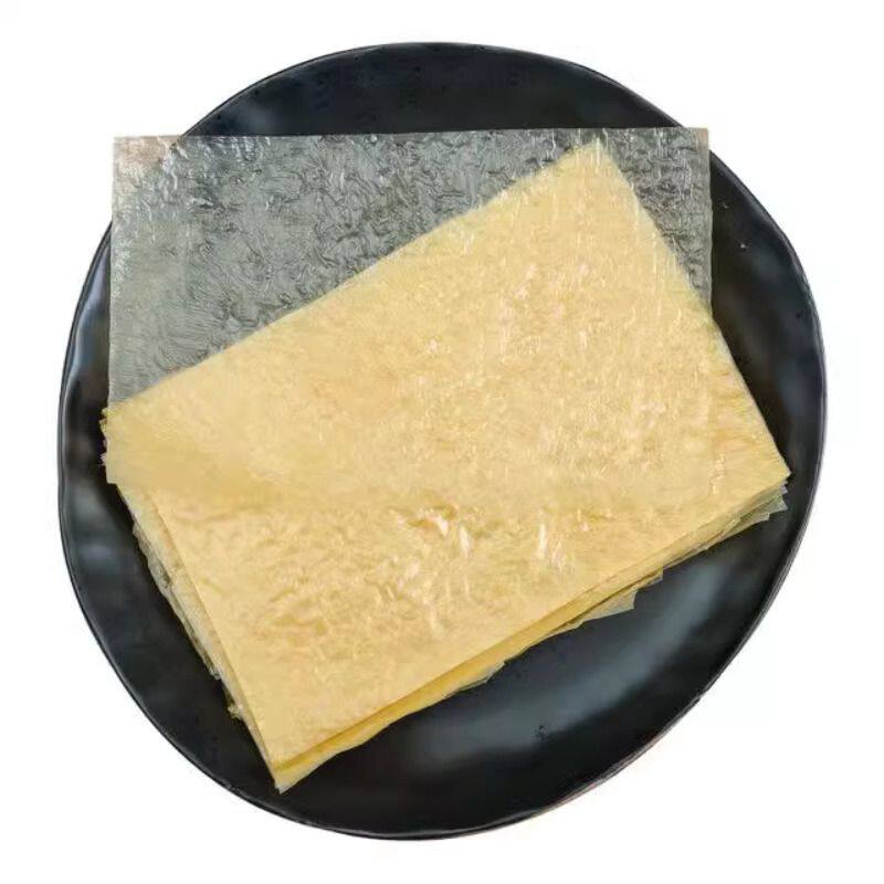 蝉翼豆腐皮干货头层手工油豆皮包春卷皮千张腐竹皮豆制品火锅配菜