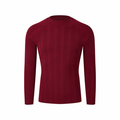 冬保暖长袖T恤紧身打底针织衫