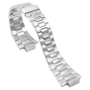 适配百达翡丽精钢手表带鹦鹉螺5711/1A010凸口不锈钢带男金属表链