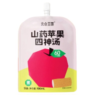 光合王国山药山楂苹果四神汤100ml*20袋儿童芡实茯苓莲子养生茶饮