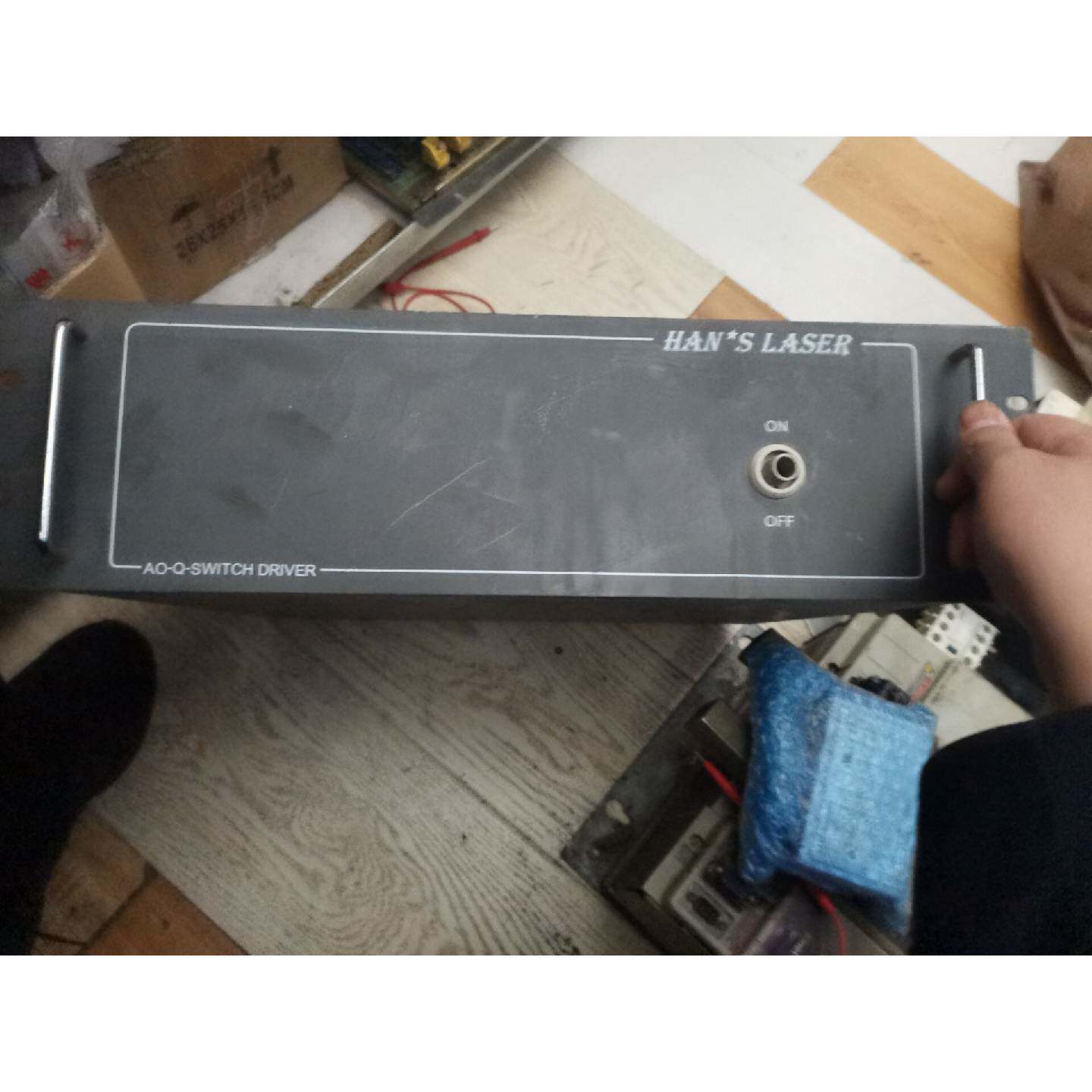 议价大族激光器Q驱箱型号RSL27-02C，二手拆机功能包好