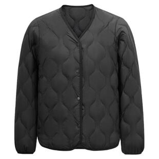 雪中飞2025秋冬新款轻薄羽绒服内胆时尚V领内外穿短款保暖外套女