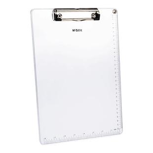 晨光文件夹板a4铝合金金属板夹文具办公学生用速写板美术生专用a5小号塑料资料夹写字垫板硬加厚菜单夹