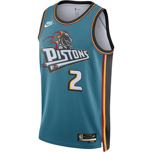 Nike/耐克正品新款坎宁安活塞队2号男子运动球衣DO9445-483