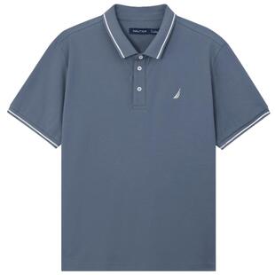 NAUTICA/诺帝卡男装夏季SORONA柔软透气休闲POLO衫