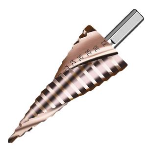 宝塔钻头钻钢锥形钻头高硬度塔型打孔金属钨钢含钴开孔器扩孔M35