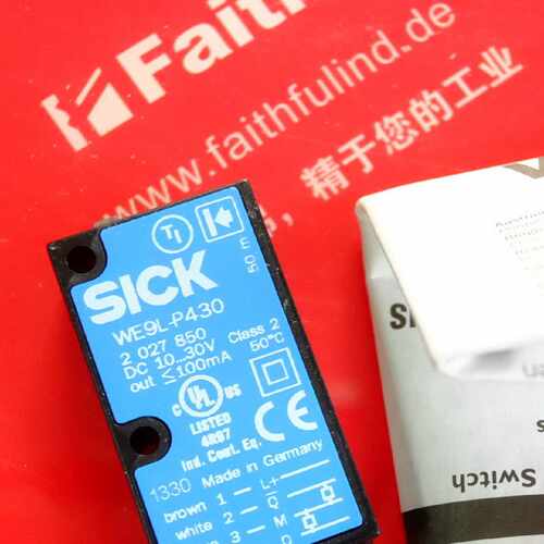 议价Sick WE9L-P430 西克全新光电传感器 2027850