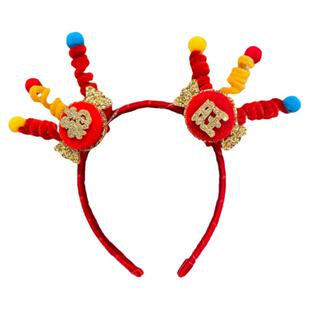 新款元旦发光发箍儿童装扮新年闪光头饰儿童发饰公司跨年活动礼品
