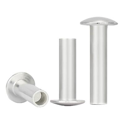 【可开专票】铝扁圆头空心铆钉