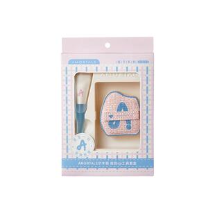 尔木萄粉底刷鱼尾薄弧刀锋不吃粉底液女超薄无痕粉扑底妆CP化妆刷