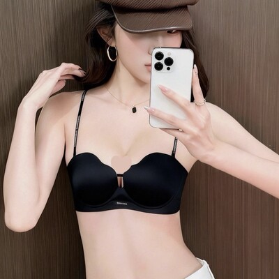 Hengmei【买一送一】夏日甜小胸显大超薄法式聚拢隐形透气提拉内