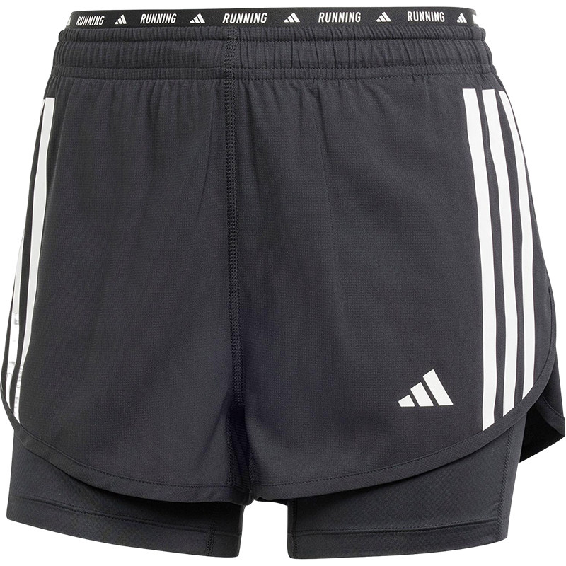 Adidas/阿迪达斯正品OTR E 3S2IN1 S女士跑步运动短裤IN1445