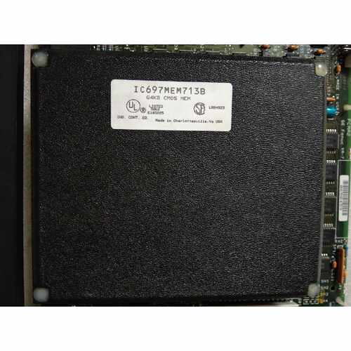 议价原装GE IC697MEM713B进口1C697MEM7138现货64KB CMOS EME正品