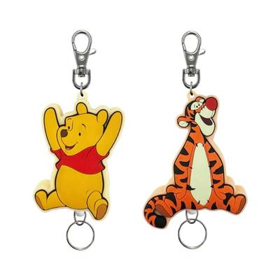 小熊维尼跳跳虎大白伸缩钥匙扣