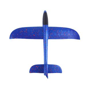 手抛飞机泡沫模型网红飞机拼装回旋户外航模滑翔机纸儿童益智玩具