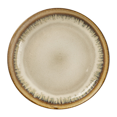 YEHOME特色窑变陶瓷盘家用菜盘