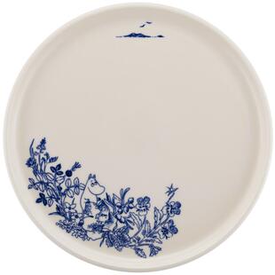 芬兰Arabia姆明系列Haru packshot哈如岛之夏家用可爱陶瓷盘餐具