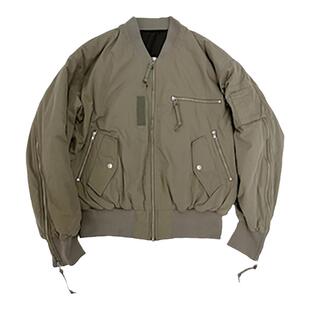 清仓  GRAILZ LEARL 新款秋冬上衣男飞行夹克重磅外套双面棉服