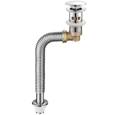 陶瓷洗手盆侧排墙排下水器管送塞