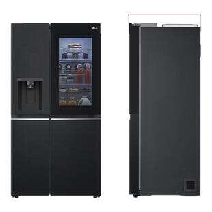 LG 635升大容量智能制冰机冰箱对开门透视窗敲一敲S653MEP87D 151