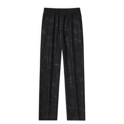 伊文云诺冬季妈妈印花休闲裤