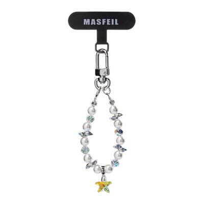 MASFEIL × 白月光星语手机挂链挂绳短款挂链绳子适用苹果17手机壳配件包包挂件挂饰时尚网红超火女生高级感