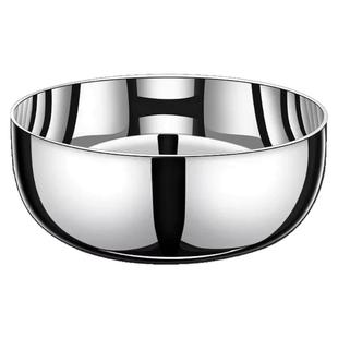 不锈钢和面盆特厚家用厨房洗菜盆加厚汤锅火锅盆洗菜盆水煮鱼盆