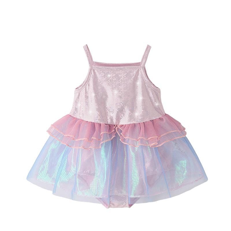 jellybaby女童夏季连体泳衣
