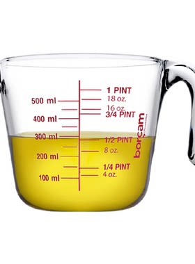 帕莎帕琦进口耐热玻璃刻度量杯