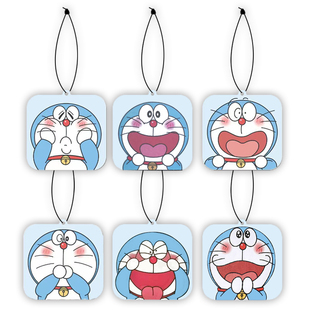 哆啦A梦车载香片挂件汽车香片香氛水车用高档持久淡香除新车异味