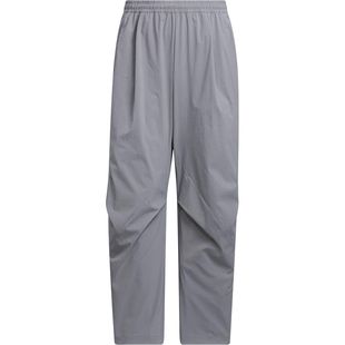 Adidas/阿迪达斯正品2025夏季款男士梭织宽松经典休闲长裤KC0130