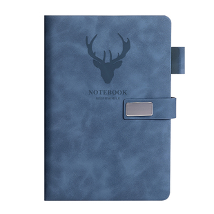 a5笔记本加厚本子大学生课堂笔记考研记事本羊巴皮面本2025年新款日记本商务高端办公会议工作记录本可印LOGO