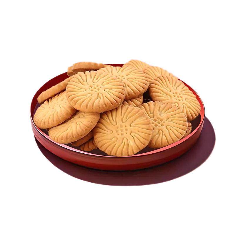 江顺好大牛饼干奶油薄脆小圆饼干酥性饼干