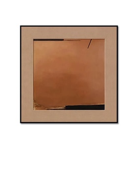 中古风客厅装饰画抽象艺术餐厅玄关挂画高端酒店卧室床头壁画定制