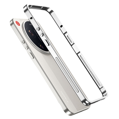 适用小米17系列金属纯边框散热壳