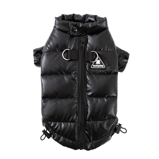 宠物小狗狗衣服羽绒服可牵引冬天保暖比熊西高地泰迪小型幼犬冬装